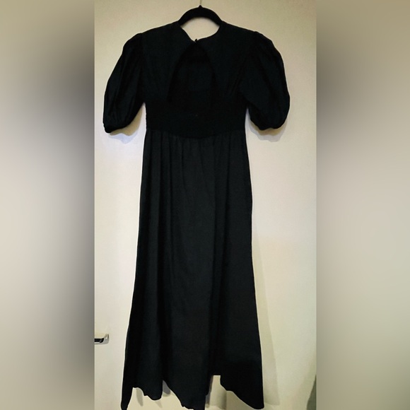 Elegant Black Midi Skirt Anthropologie - Picture 8 of 10